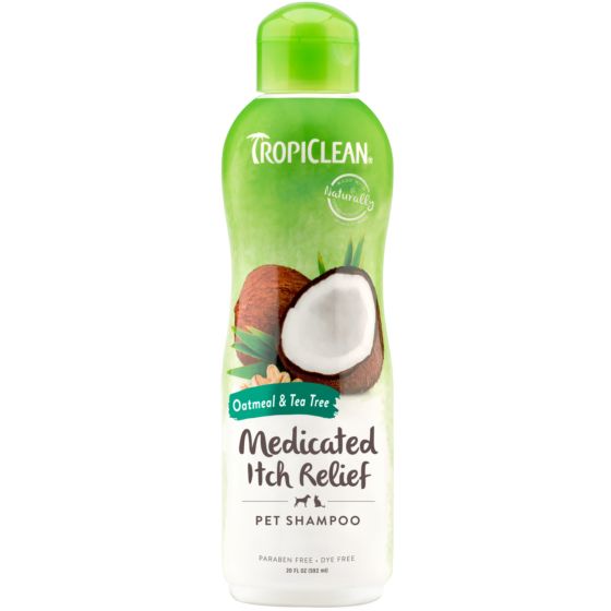 TropiClean Medicated Itch Relief Shampoo - 20oz