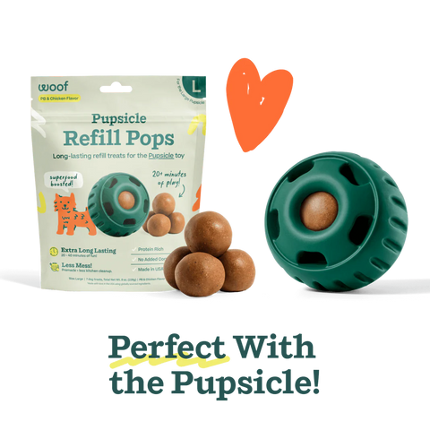 Woof Pupsicle Refill Pops | Beef
