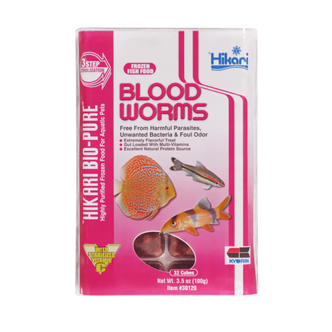 Hikari Frozen Bloodworm Cubes 3.5oz
