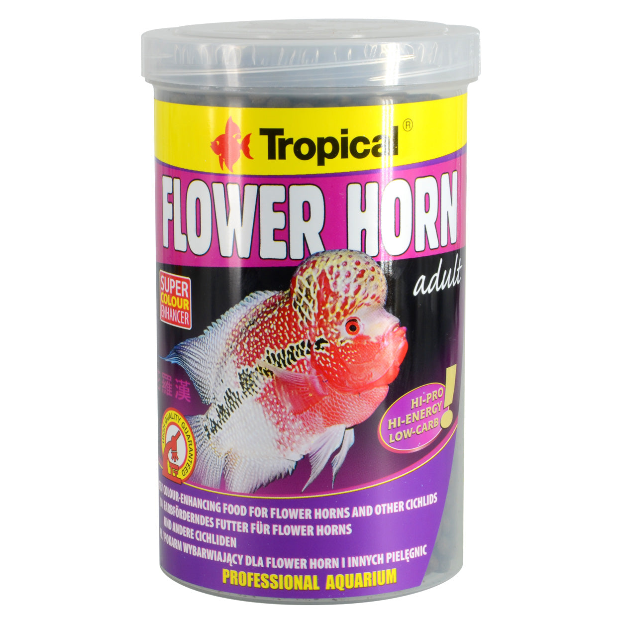 Tropical Flower Horn Adult Pellets - 380 g