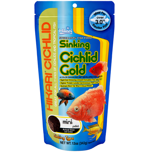 Hikari Cichlid Gold - Sinking Mini Pellets
