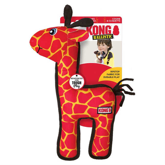 KONG Ballistic Giraffe Dog Toy