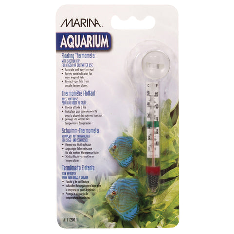 Marina Floating Thermometer w/ Suction Cup - Celsius and Fahrenheit