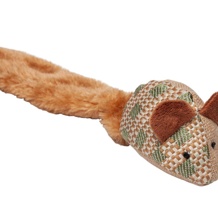 BüD'z Mouse w/ Giant Tail Cat Toy - 12"