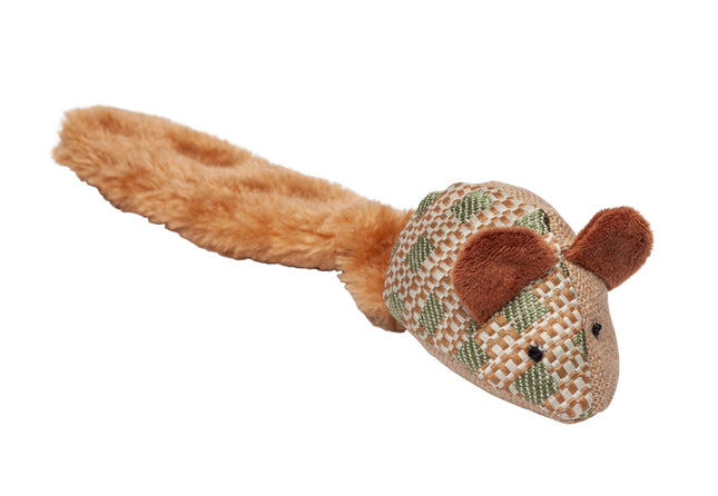 BüD'z Mouse w/ Giant Tail Cat Toy - 12"
