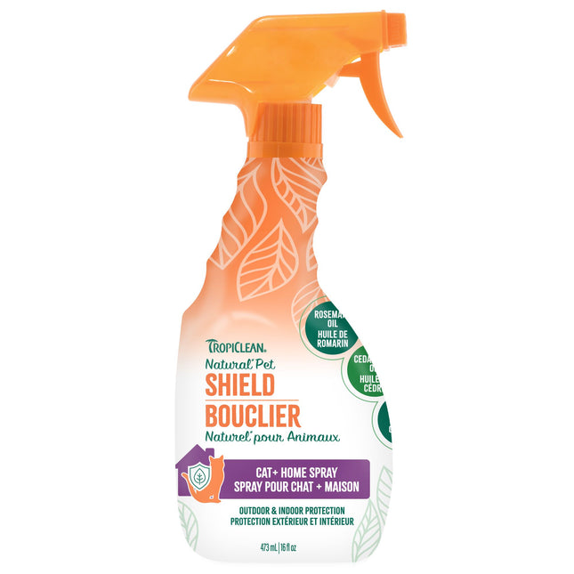 TropiClean Natural Pet Shield Cat + Home Spray - 16 oz