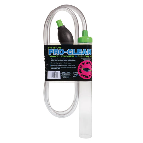 Python Pro-Clean Gravel Washer & Siphon Kit w/ Squeeze