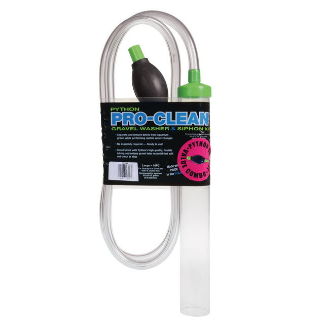 Python Pro-Clean Gravel Washer & Siphon Kit w/ Squeeze