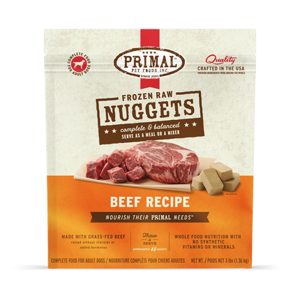 Primal Frozen Raw Nuggets | Raw Dog Food