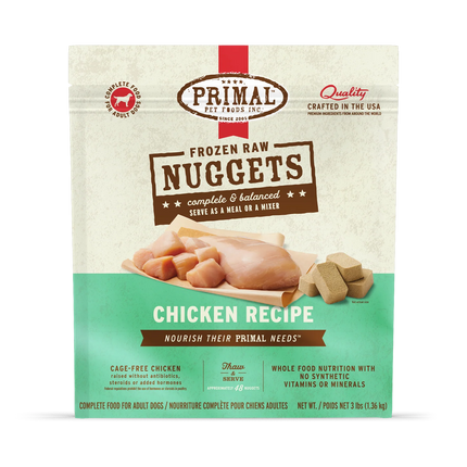 Primal Frozen Raw Nuggets | Raw Dog Food