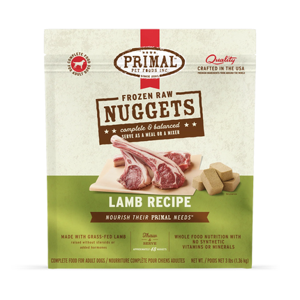 Primal Frozen Raw Nuggets | Raw Dog Food