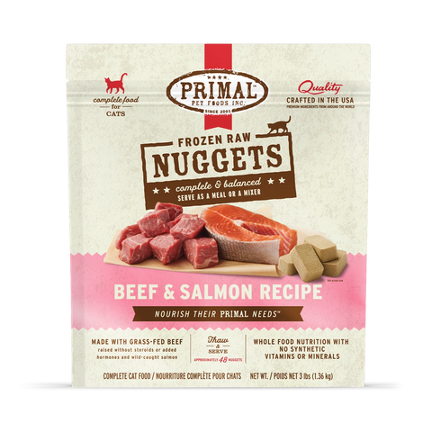 Primal Frozen Raw Nuggets | Raw Cat Food