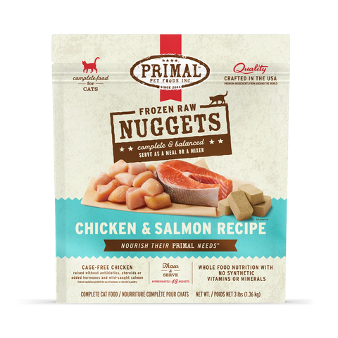 Primal Frozen Raw Nuggets | Raw Cat Food