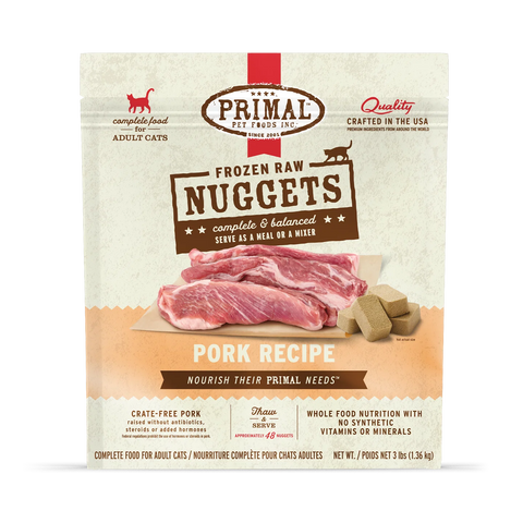 Primal Frozen Raw Nuggets | Raw Cat Food