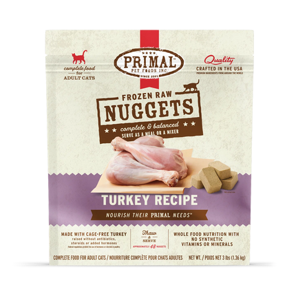 Primal Frozen Raw Nuggets | Raw Cat Food