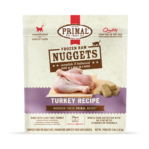 Primal Frozen Raw Nuggets | Raw Cat Food