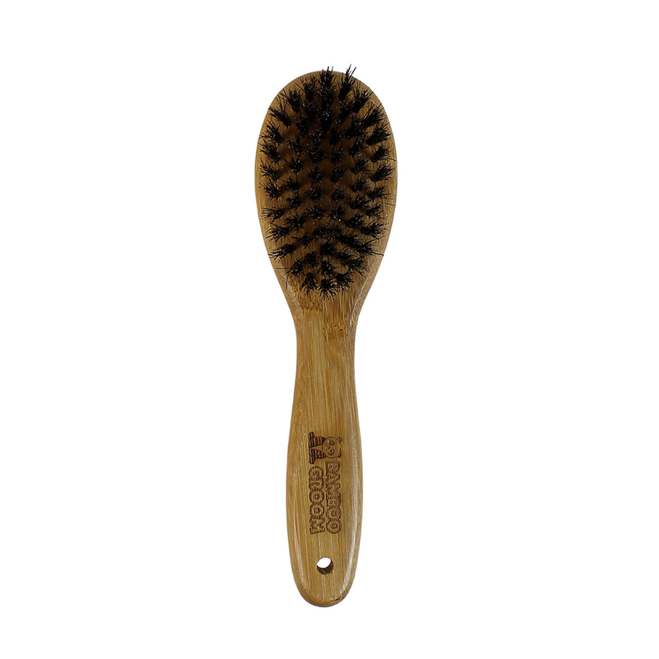 Bamboo Groom Oval Bristle Brush