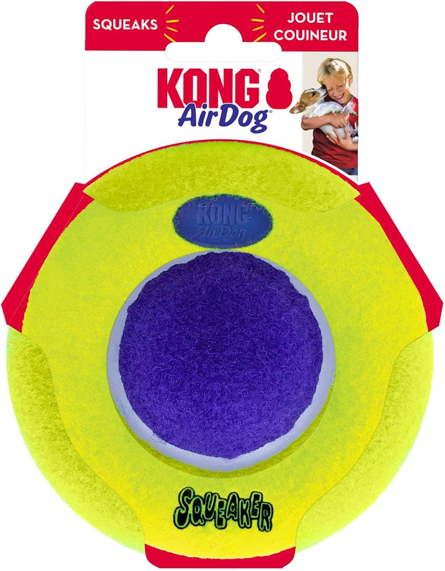 KONG Air Dog Squeaker Saucer Dog Toy
