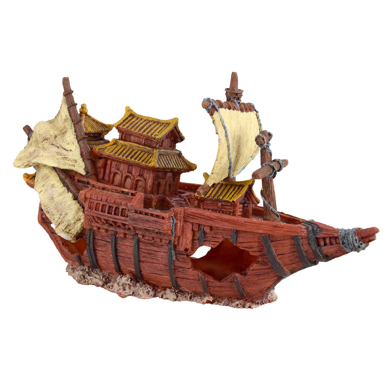 Underwater Treasures Junk Ship