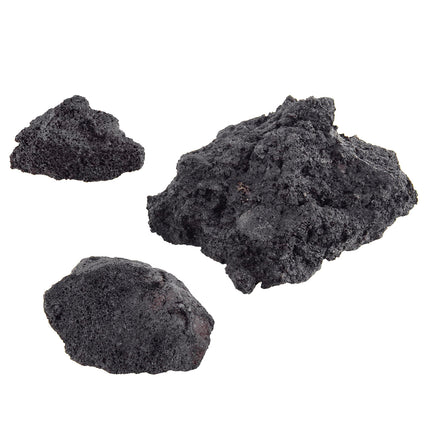 Feller Stone Magic Black Lava Rock - Per Pound