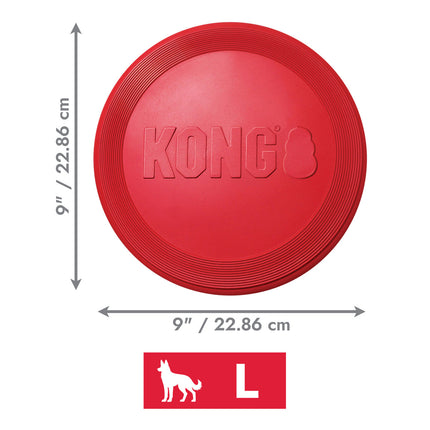 KONG Classic Flyer Dog Toy