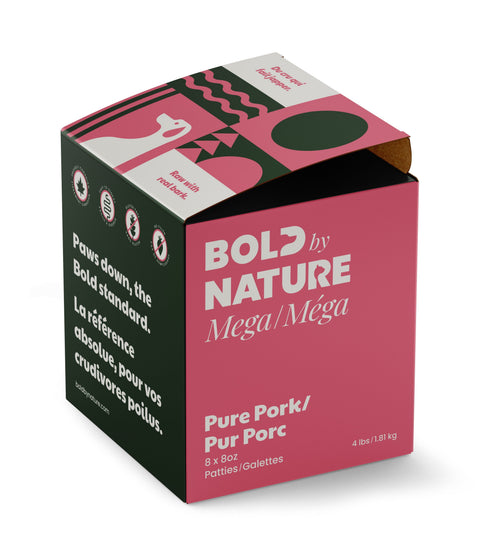 Bold by Nature Mega Pure | Raw Dog Food