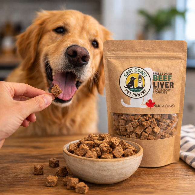 East Coast Pet Pantry Freeze Dried Beef Liver Treats