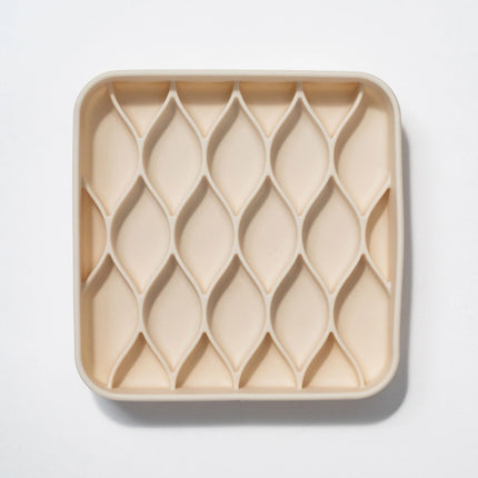 dogged argyle slow feeder bowl