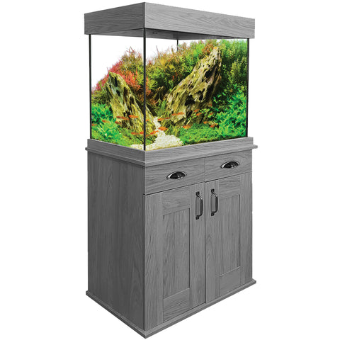 Fluval Shaker Aquarium Set - 168 L (44 US Gal) - Grey Oak