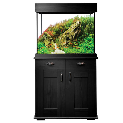 Fluval Shaker Aquarium Set - 168 L (44 US Gal) Black Oak