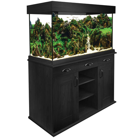 Fluval Shaker Aquarium Set - 252 L (66.5 US Gal) - Black Oak