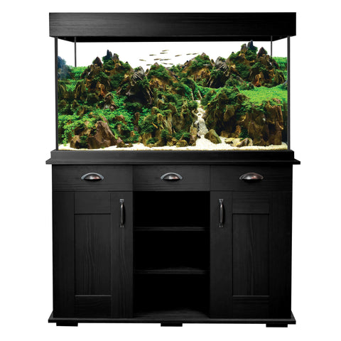 Fluval Shaker Aquarium Set - 252 L (66.5 US Gal) - Black Oak