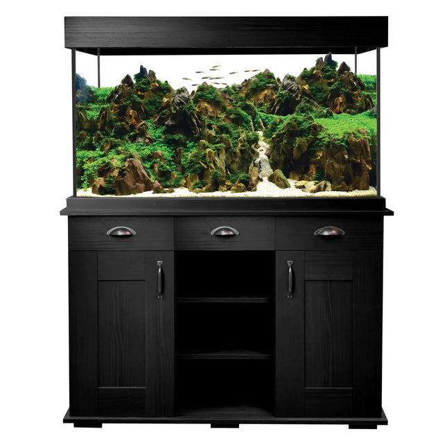 Fluval Shaker Aquarium Set - 252 L (66.5 US Gal) - Black Oak