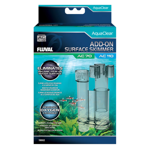Fluval AquaClear Add-On Surface Skimmer for AC70/110 Power Filter