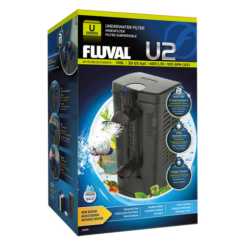Fluval U2 Underwater Filter - 110 L (30 US Gal)