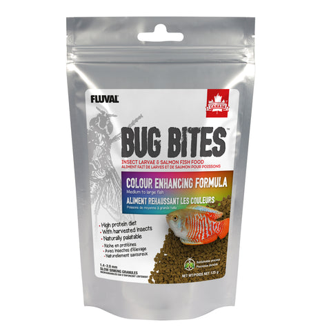 Fluval Bug Bites Colour Enhancing Formula