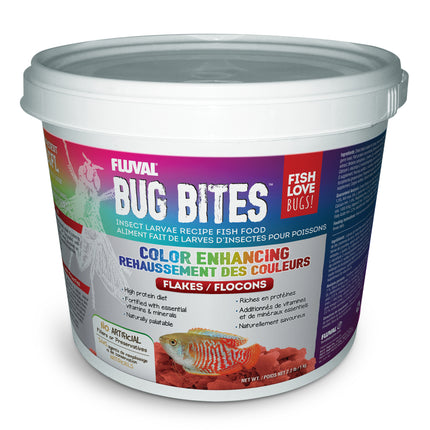 Fluval Bug Bites Colour Enhancing Flakes