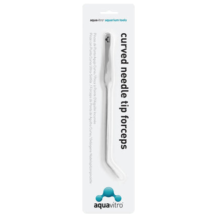 aquavitro curved needle tip forceps
