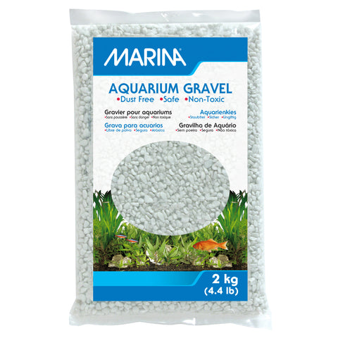 Marina Cream White Decorative Aquarium Gravel