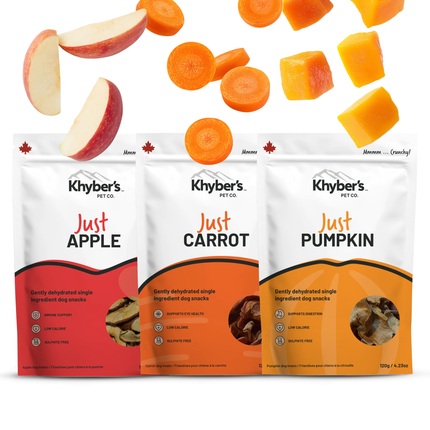 Khyber's Single Ingredient Snacks Dog Treats