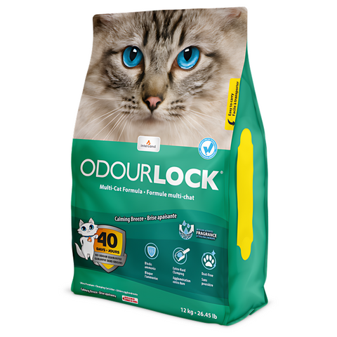 OdourLock Ultra Premium Calming Breeze Clumping Cat Litter