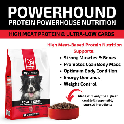 SquarePet VFS PowerHound | Dry Dog Food