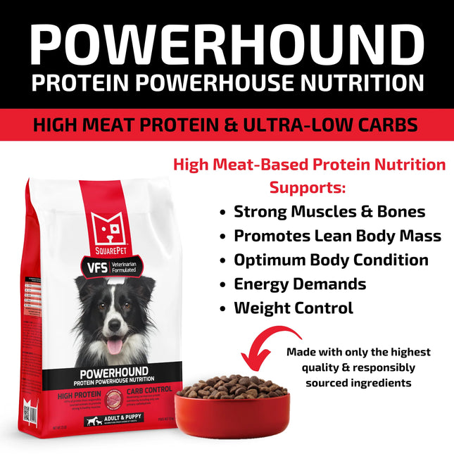 SquarePet VFS PowerHound | Dry Dog Food