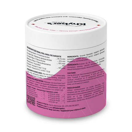 Khyber's Whole Food Supplement Flax, Fruit & Veg Perfect Poops