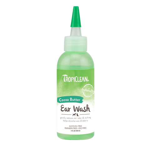 TropiClean Alcohol Free Ear Wash for Pets - 4 oz