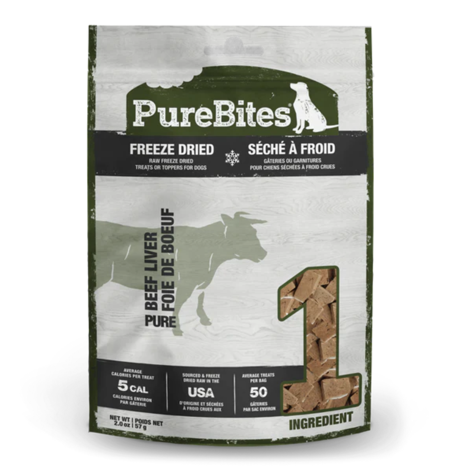 PureBites Beef Freeze Dried Dog Treats