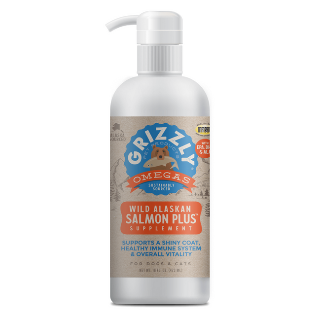 Grizzly Wild Alaskan Salmon Plus Oil