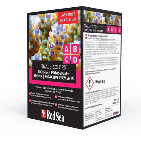 Red Sea Reef Colors ABCD 4x100ml
