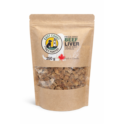 East Coast Pet Pantry Freeze Dried Beef Liver Treats