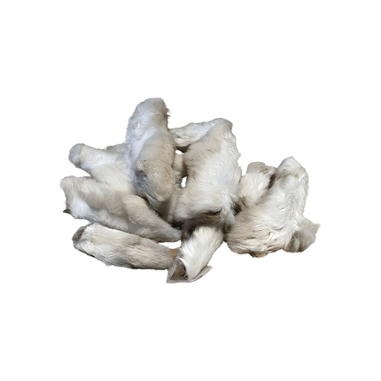 Paw Paw Rabbit Feet w/ Hair